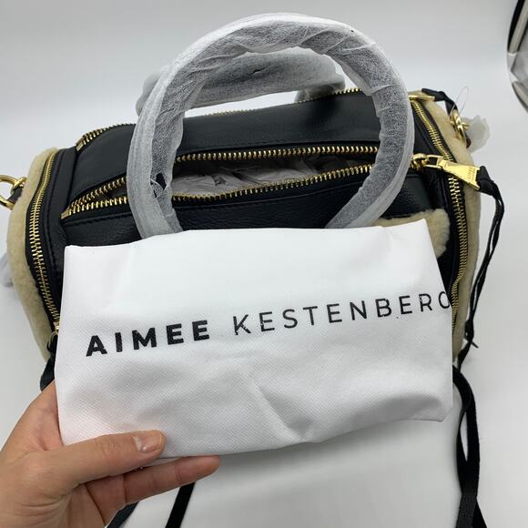 Aimee Kestenberg Car Go Top Handle Shearling (NWT) - Picture 5 of 15